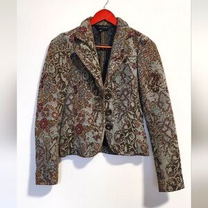Zara Paisley Blazer